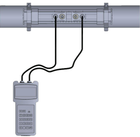 手持式超声波流量计(图4) 手持式超声波流量计(图4)